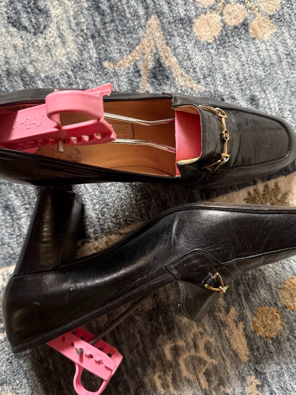 Vintage Gucci Loafer Heels - Picture 2 of 3
